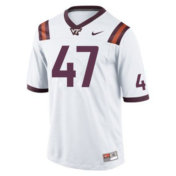 Men #47 Justin Hairston Virginia Tech Hokies College Football Jerseys Sale-Maroon